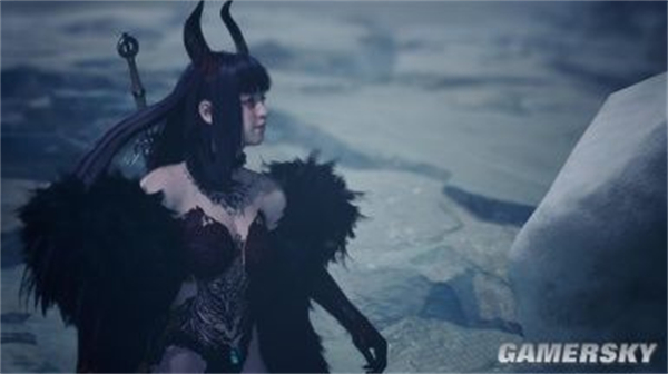 怪物猎人世界冰原性感恶魔女王MOD