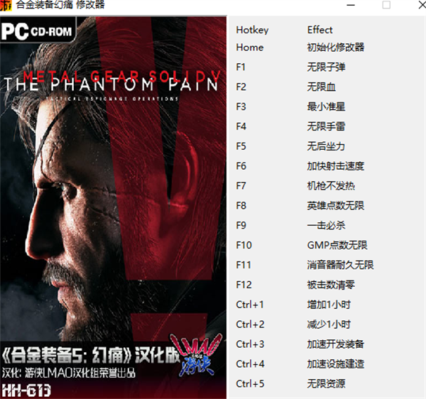 合金装备5幻痛修改器